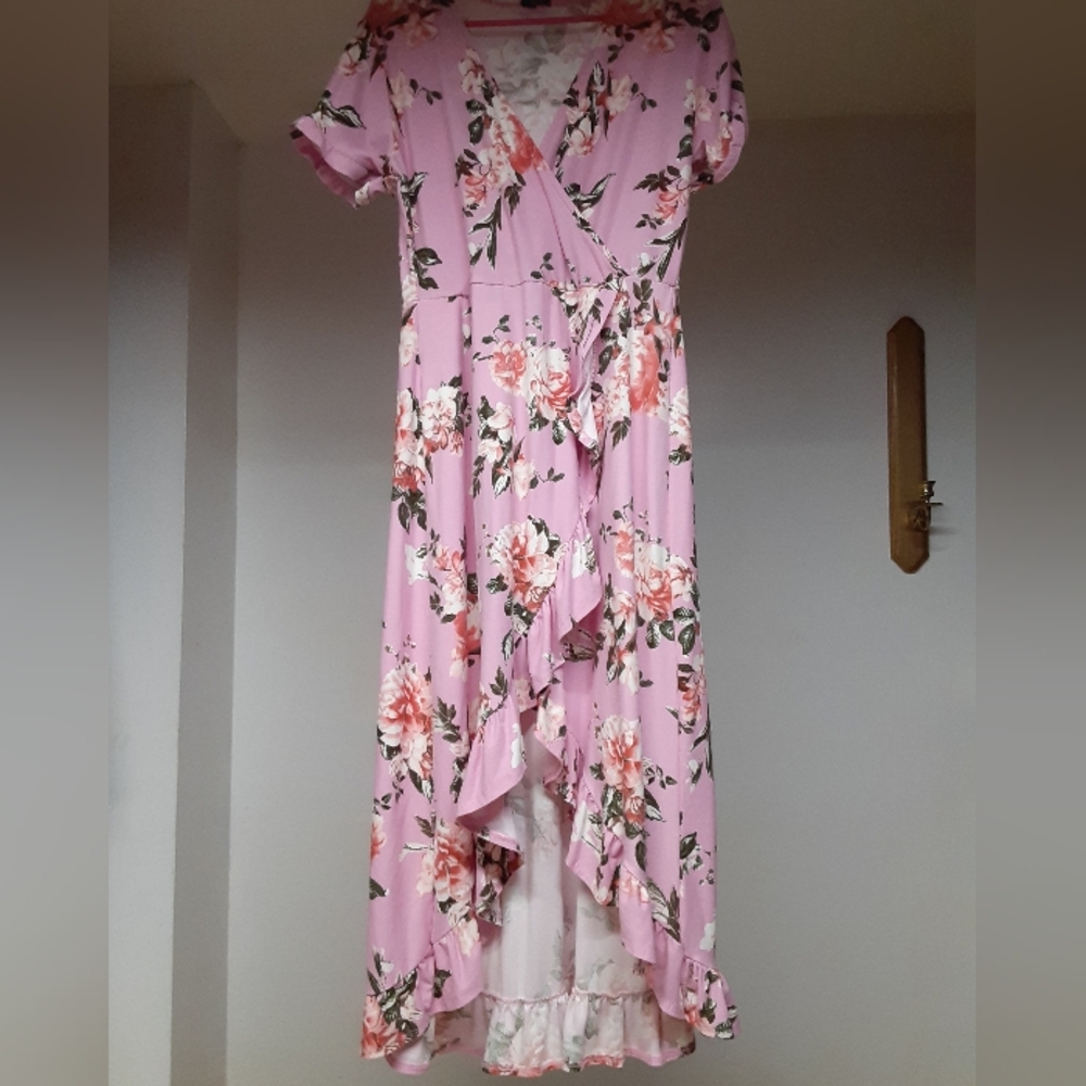 ♥️3/$15 Women's Rue 21 Pink Halter Mini Sundress